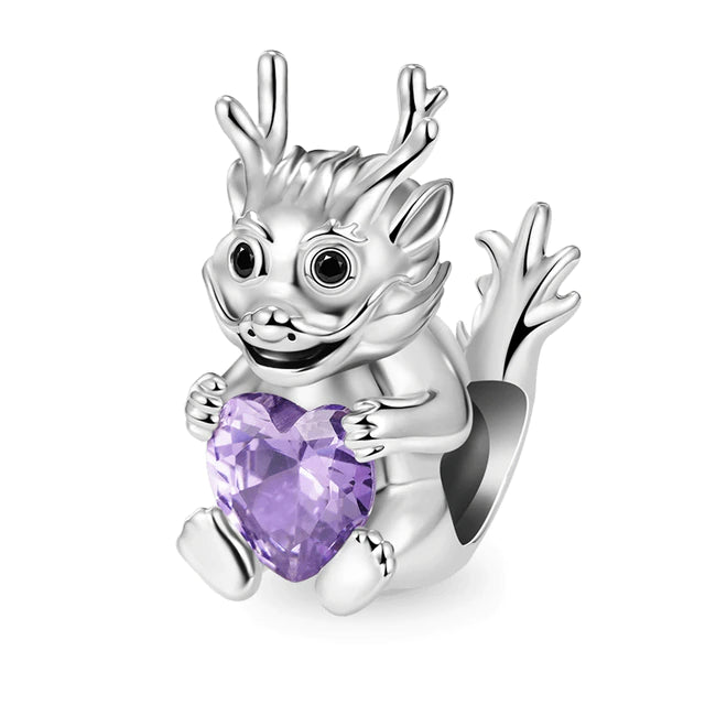 Charm Dragón Morado