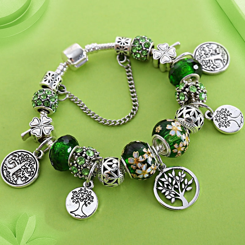 Pulsera Árbol de la vida (Pulsera y Charms incluidos)