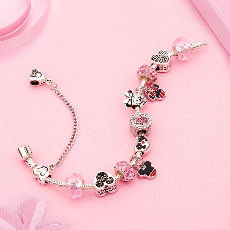 Pulsera Minnie Love (Pulsera y Charms incluidos)