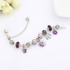 Pulsera Violeta (Pulsera y Charms incluidos)